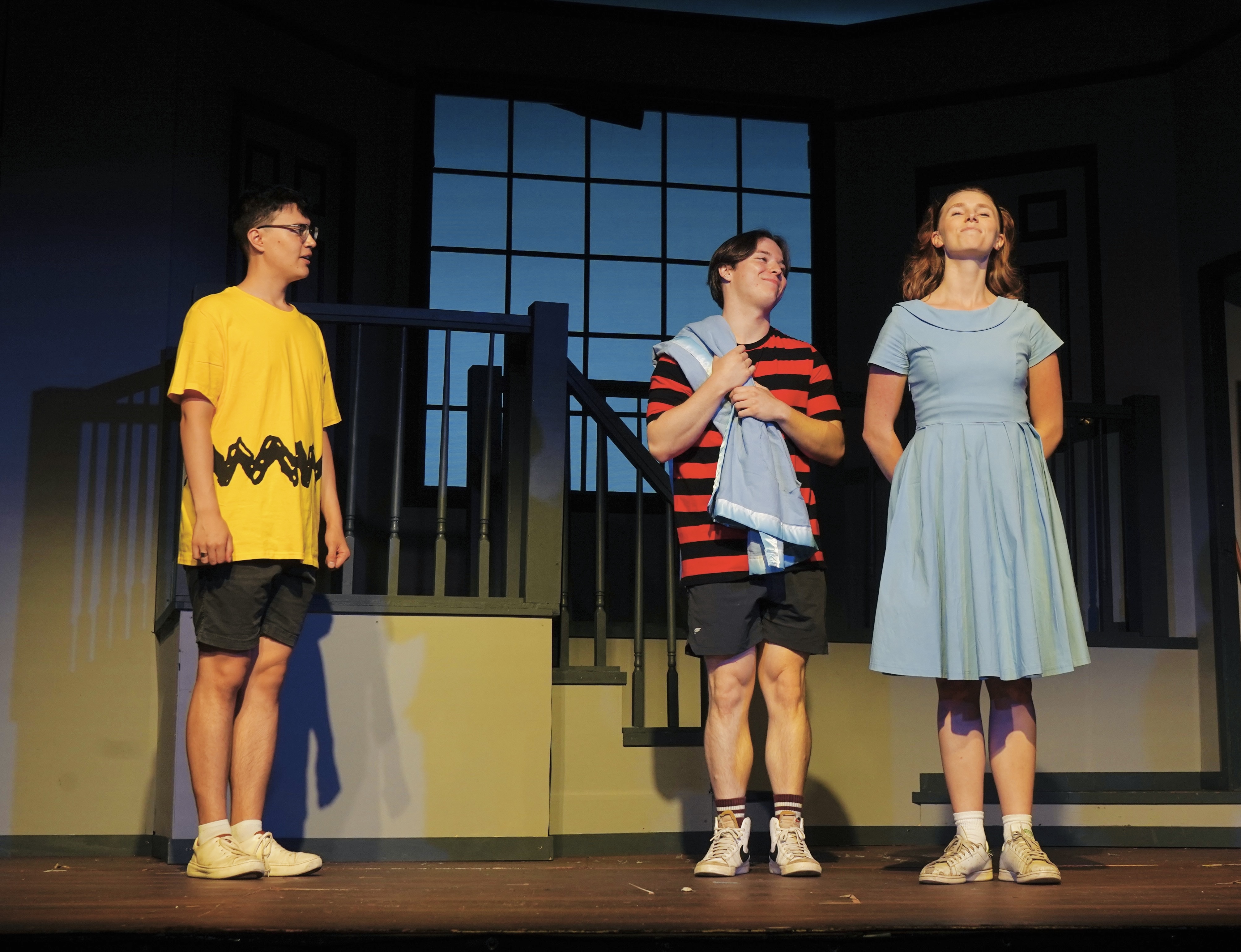 Production photo from You're a Good Man Charlie Brown